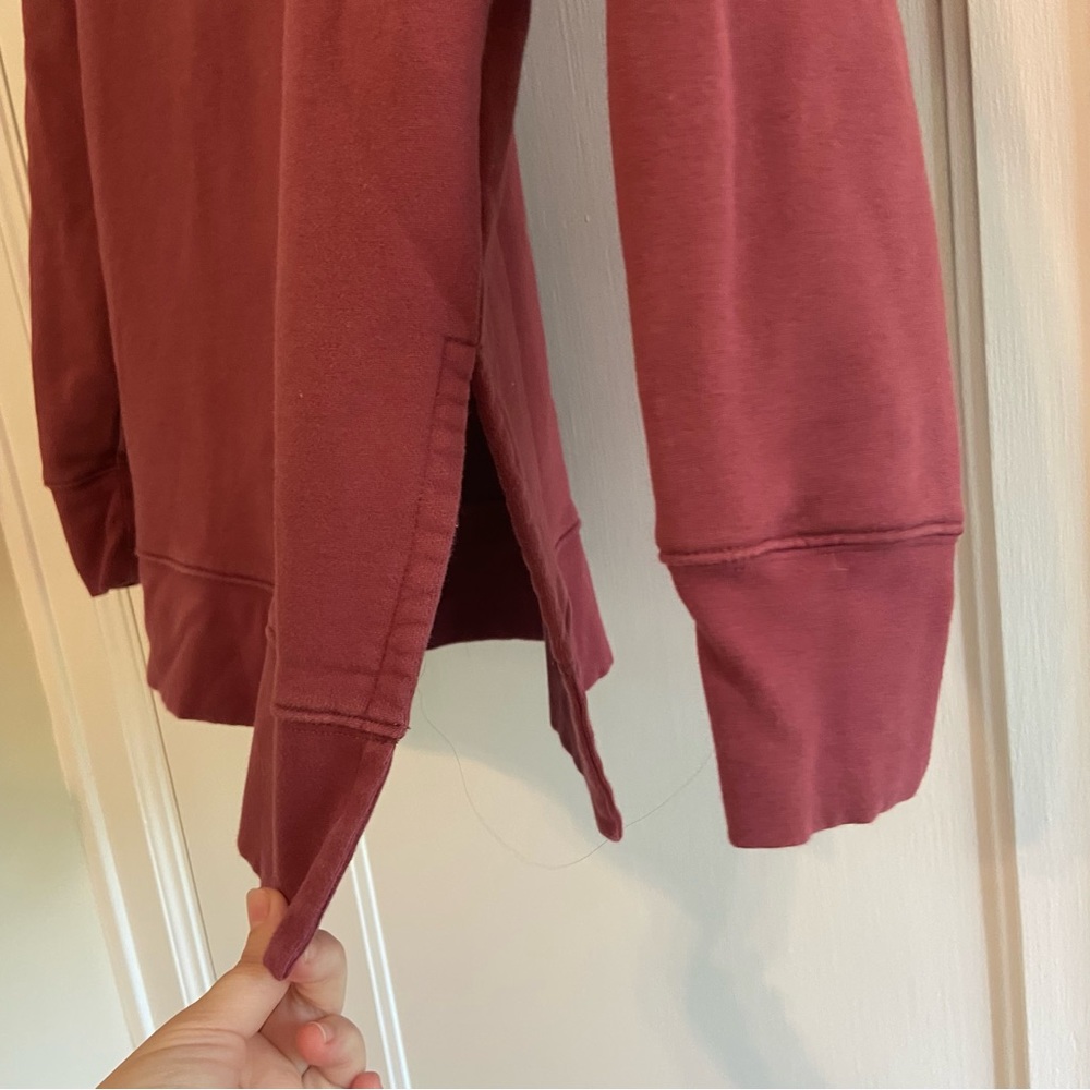 Athleta Funnel neck sweatshirt- read description - Picture 4 of 7